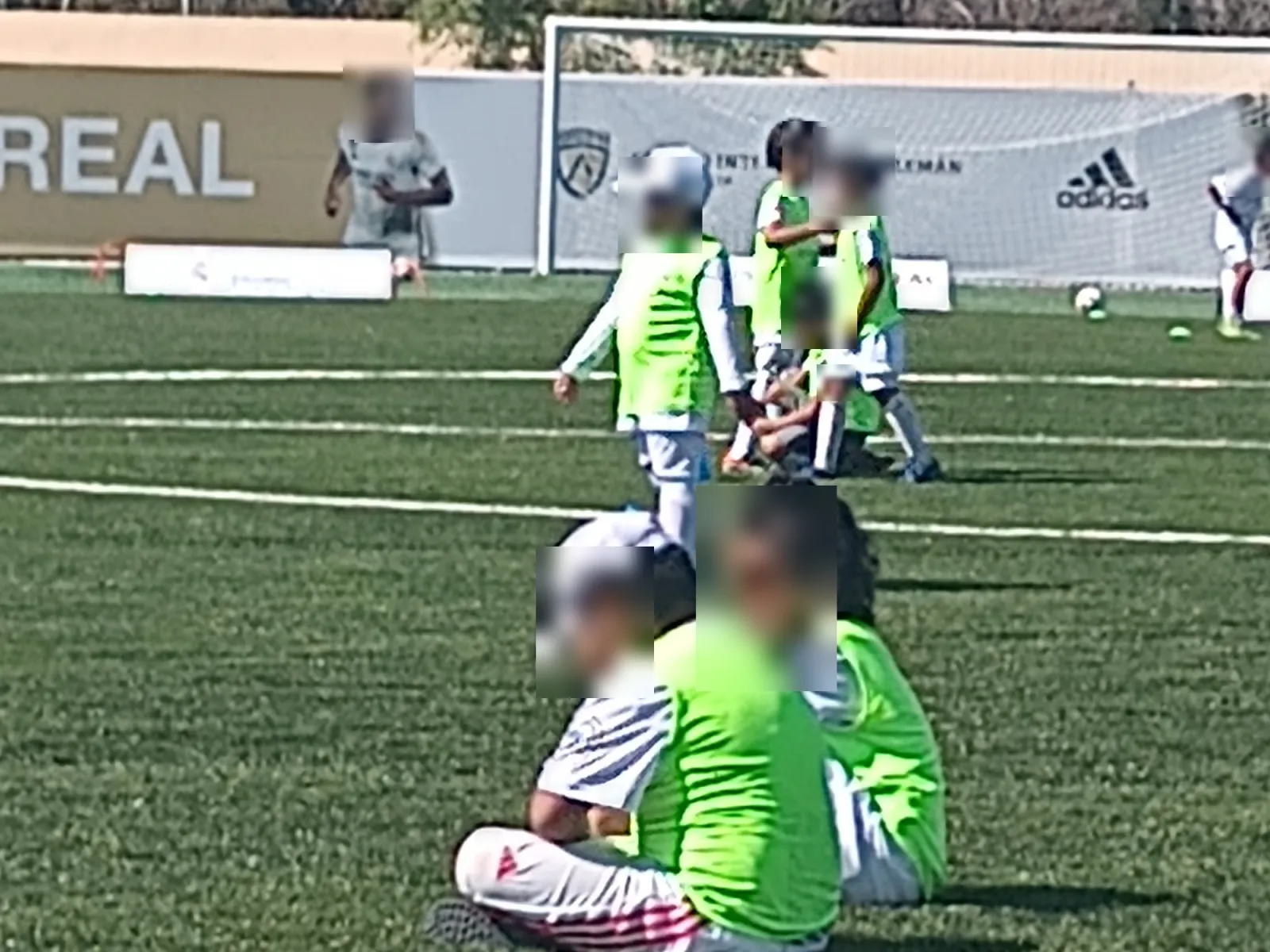 Real Madrid academy pitch inside the Country Club
